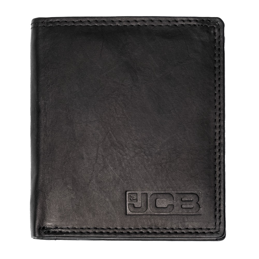 

Маленький мужской кожаный кошелёк JCB NC37MN Black