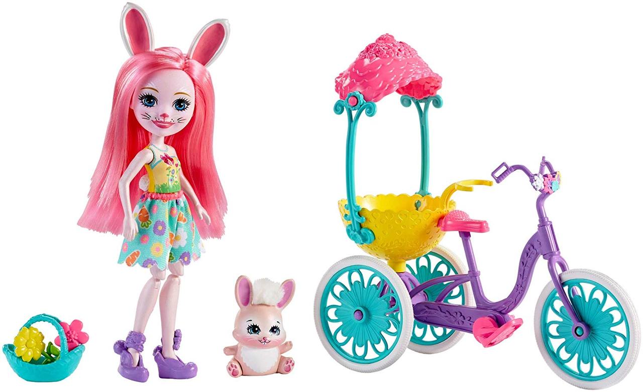 

Ігровий набір Mattel Enchantimals Pedal Pals Bree Bunny (FVD82) (B07MZP425N)