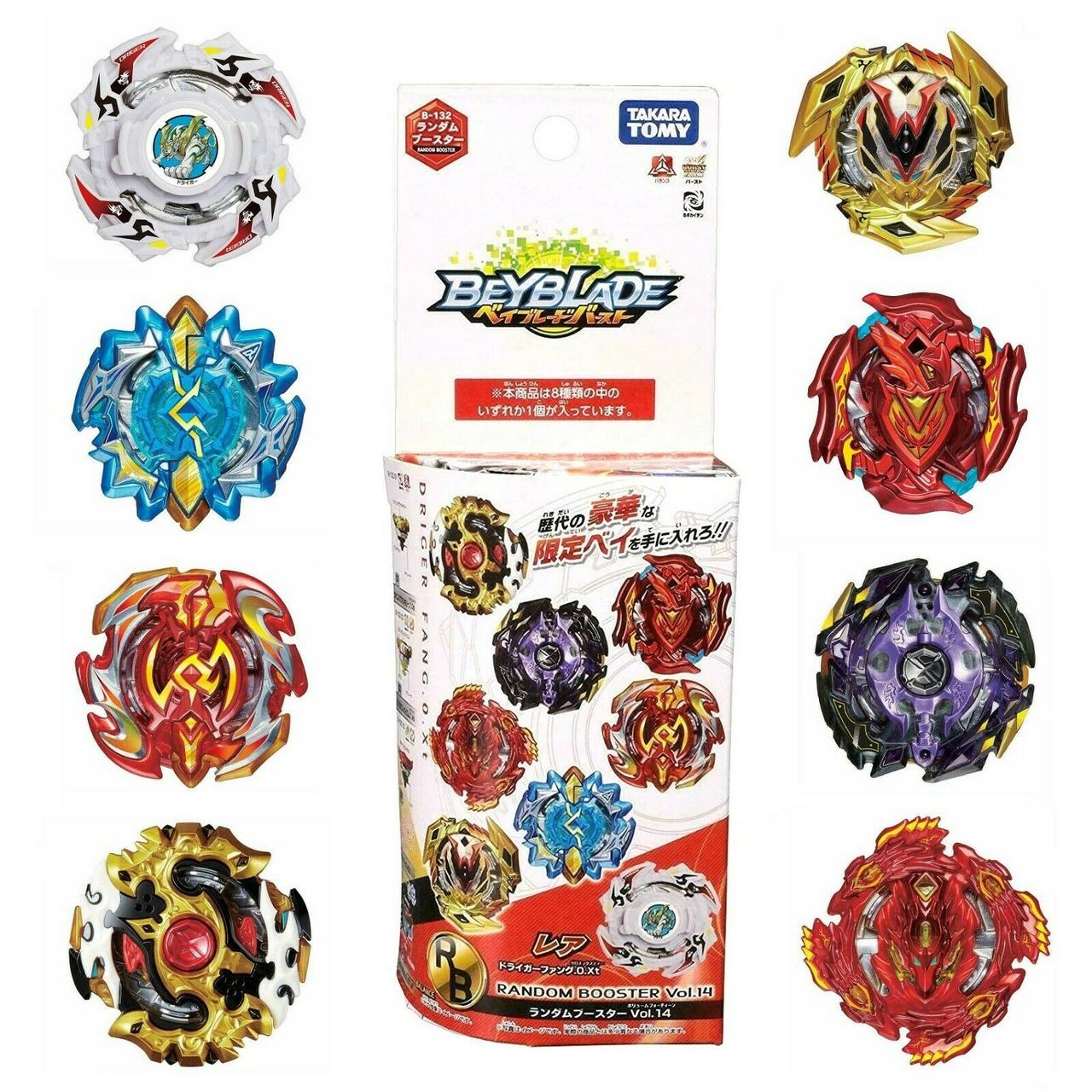 

Ігровий набір Бейблейд Takara Tomy Beyblade Burst B-132 Random Booster Vol.14. From Japan Рандомний