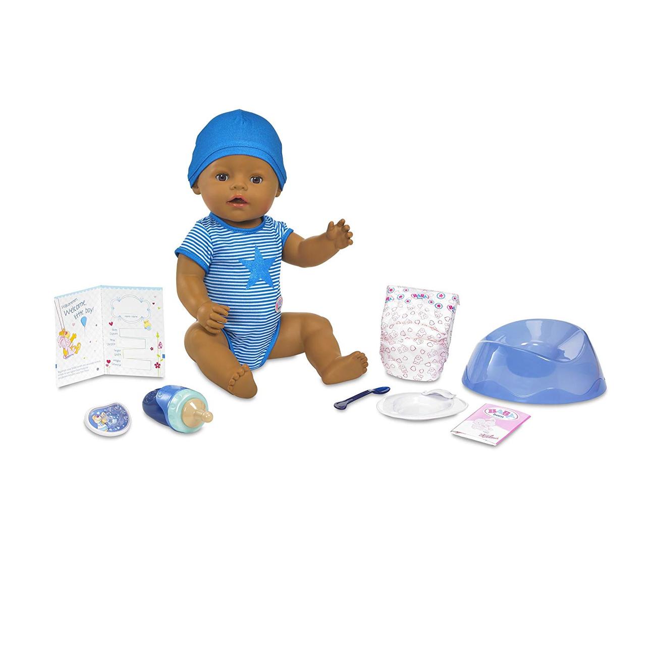 

Інтерактивна лялька Zapf Creation Baby Born Interactive Boy –Dark Brown Eyes (916359) (B07BB99XTH)