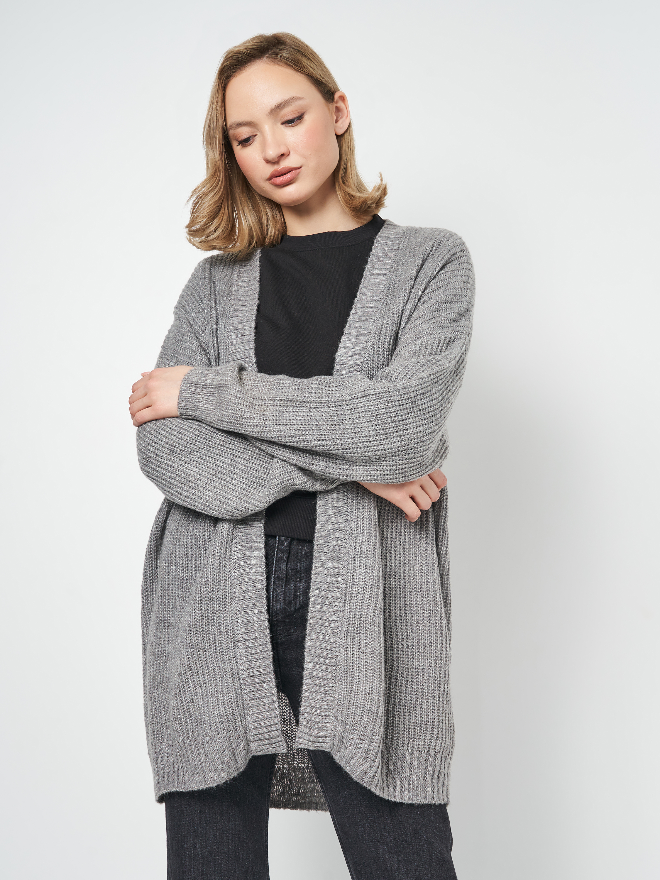 

Кардиган H& 1711-770697  Серый, Кардиган H&M 1711-770697 M Серый