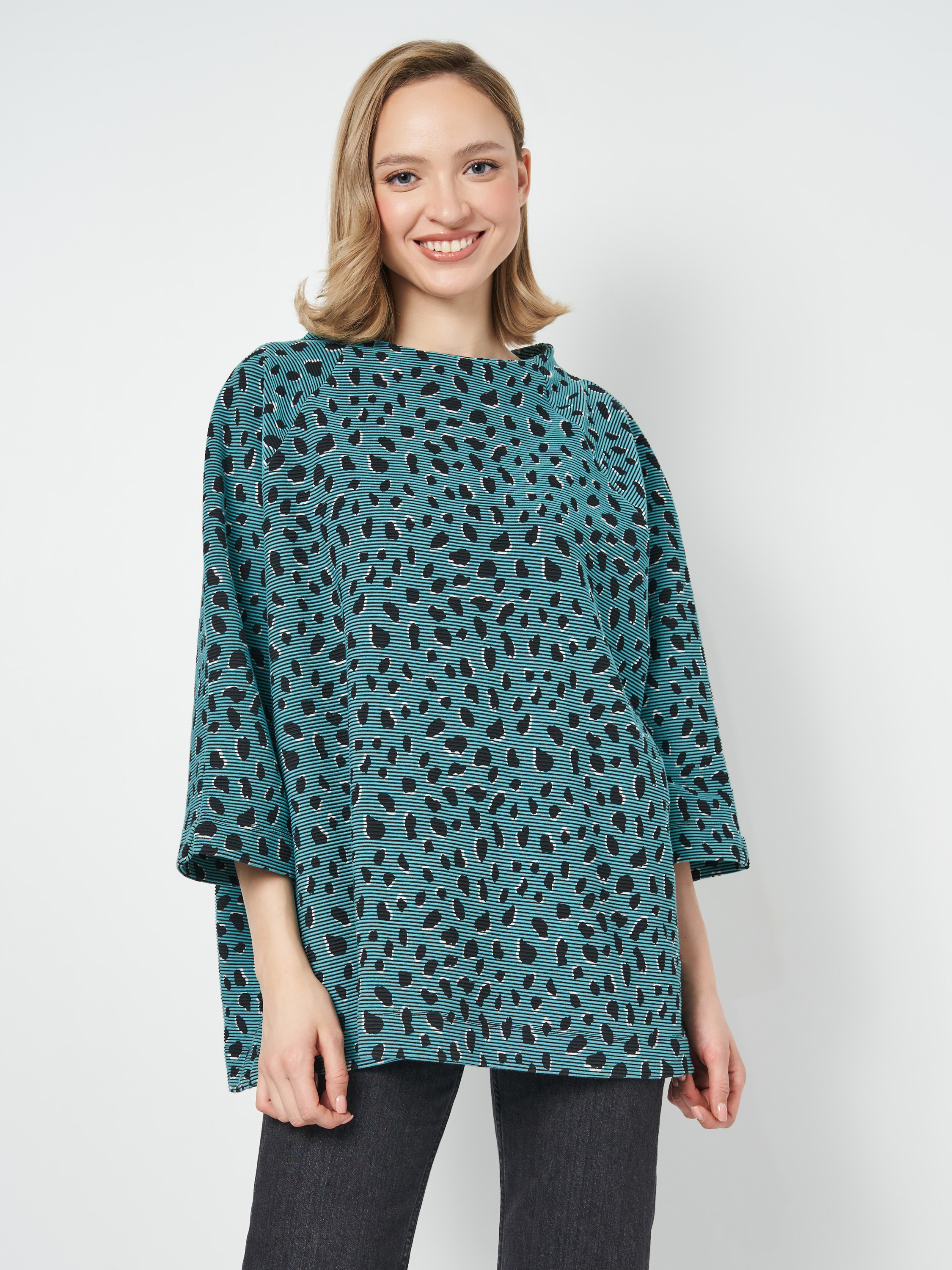 

Туника C&A 2110851 XXL Зеленая с черным