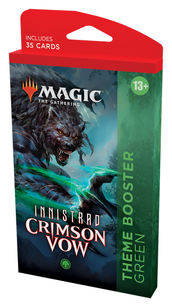 

Настольная игра Wizards of the Coast Тематический бустер Innistrad: Crimson Vow (Зеленый) АНГЛ (C90630000)