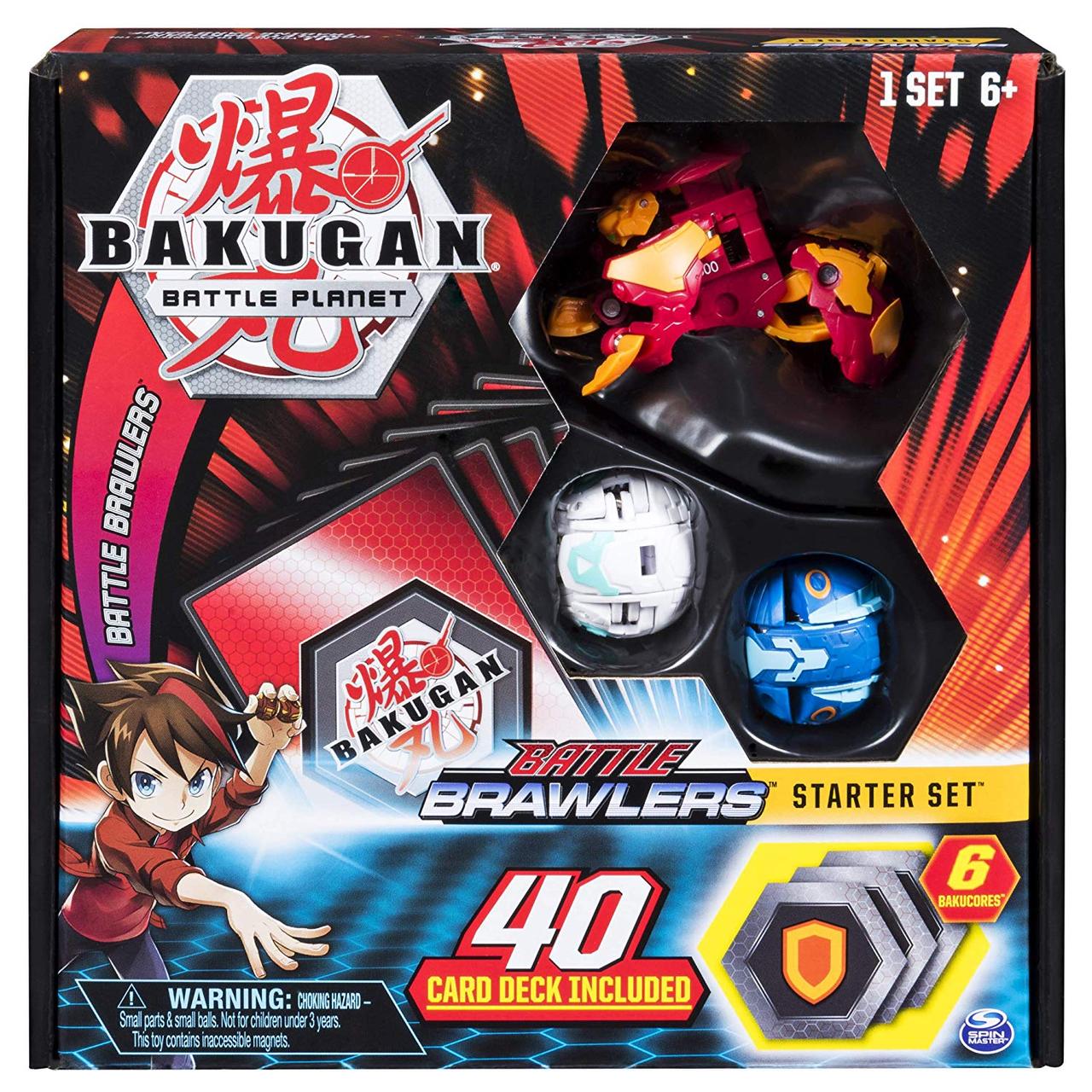 

Ігровий набір Spin Master Bakugan Battle Starter Set Creatures Pyrus Hydorous з 3 Бакуганів (20104008) (B07GT5ZNFV)