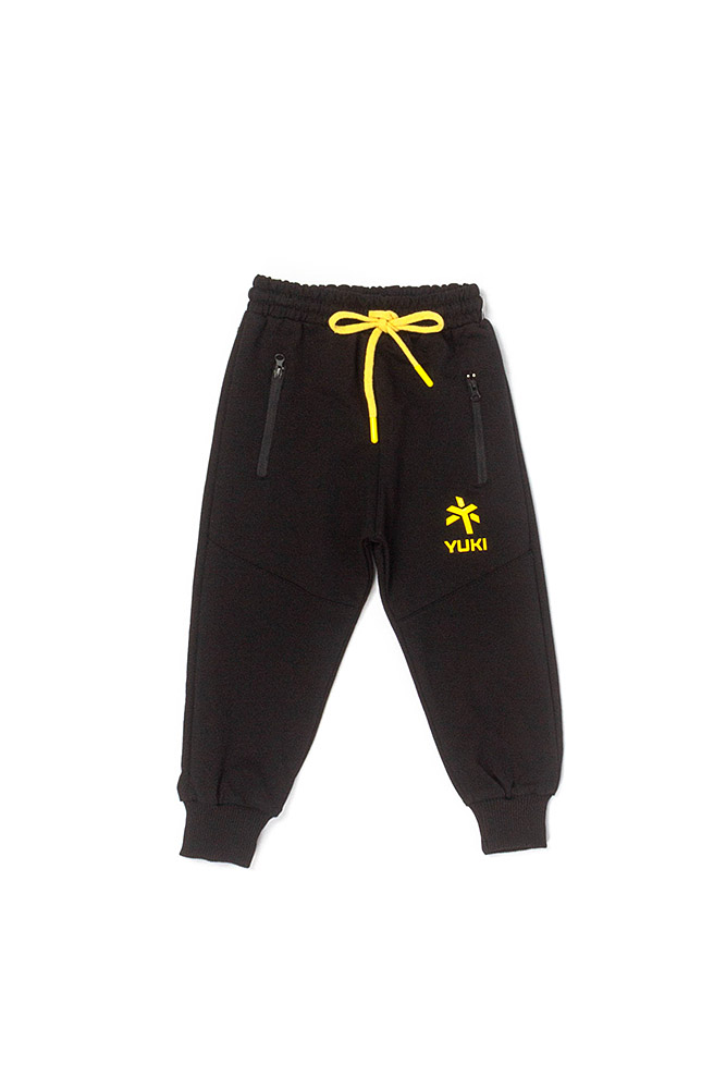 

Штани спортивні на хлопчика Yuki 134 чорний (SKT000552585)