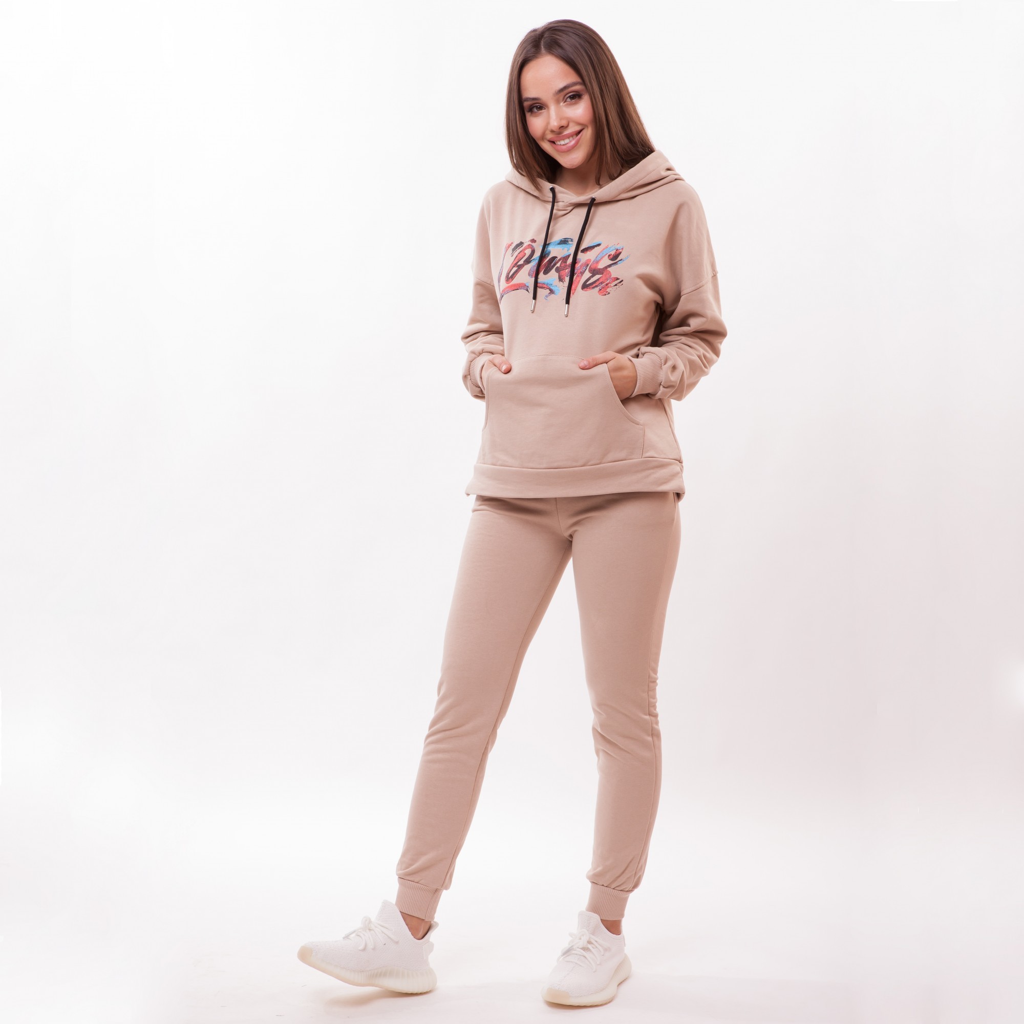 

Женский костюм LOMUS Худи песочный L