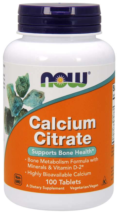 

Витамины NOW Calcium Citrate Tablets 100 таблеток (4384302612)