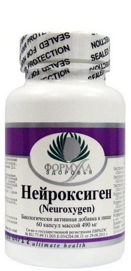 

Натуральная добавка Archon Vitamin Corporation Нейроксиген 60 капсул (4675-6)