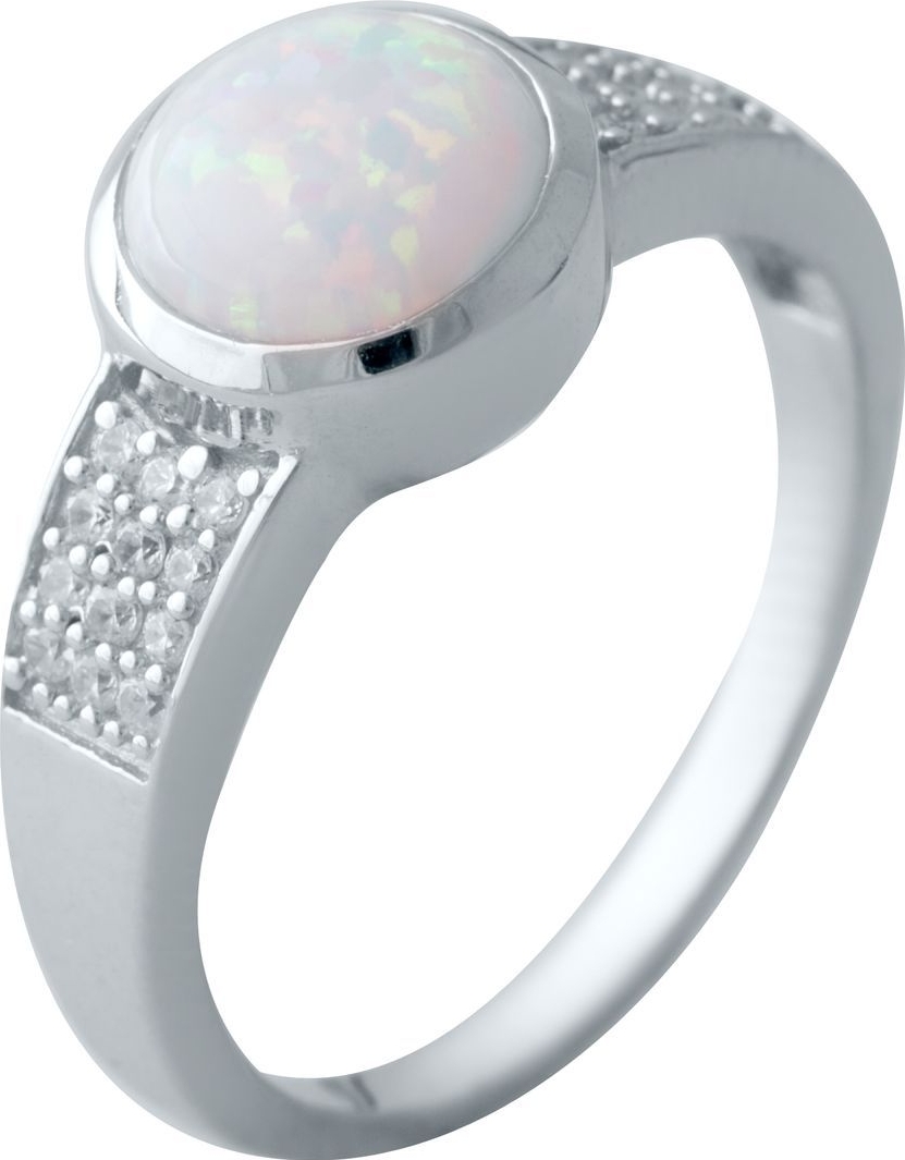 

Серебряное кольцо SilverBreeze с опалом 1.039ct 2018148 18.5 размер, 18.5 размер