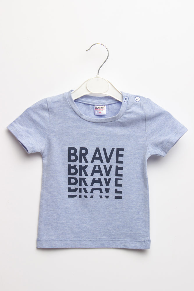 

Футболка на хлопчика WANEX 86 блакитний