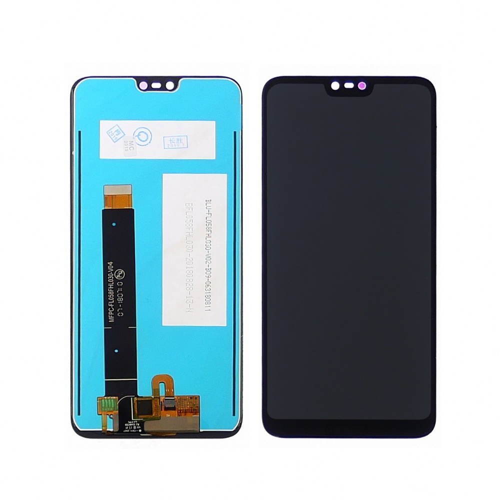 

Дисплей для Nokia 6.1 Plus с чёрным тачскрином