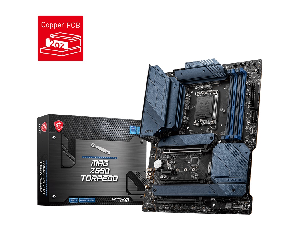 

MSI MAG Z690 Torpedo Socket 1700