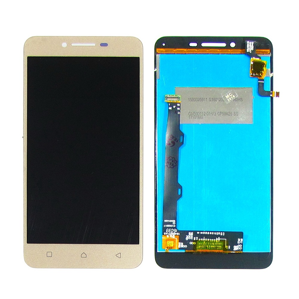 

Дисплей для Lenovo A6020a46 Vibe K5 Plus с золотистым тачскрином