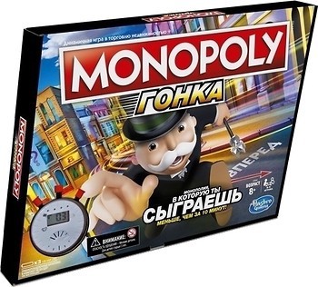 

Игра настольная "Монополия Юниор Гонка" (E7033 121)