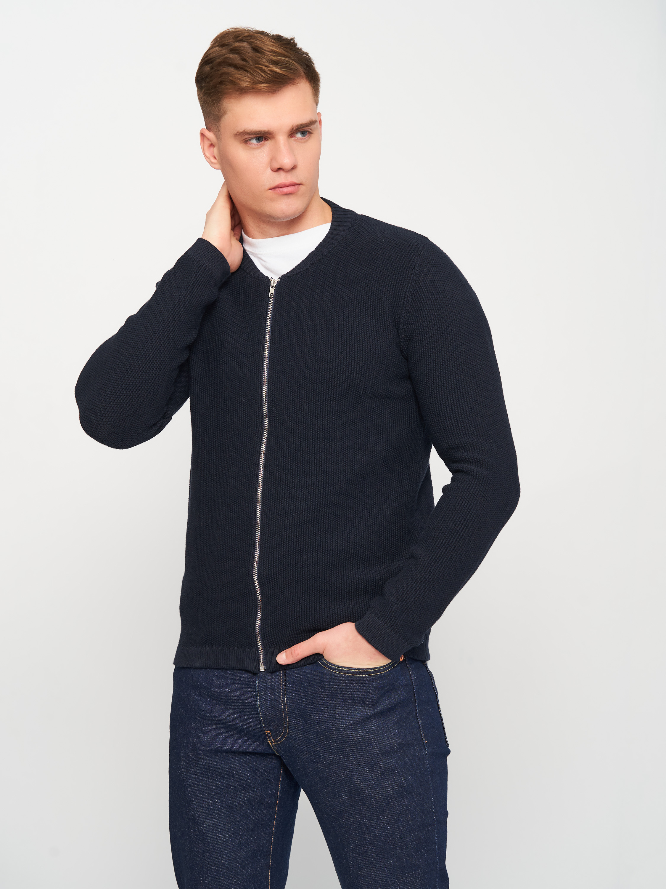 

Кофта Anerkjendt XAZ258999KVHS  Темно-синяя, Кофта Anerkjendt XAZ258999KVHS M Темно-синяя