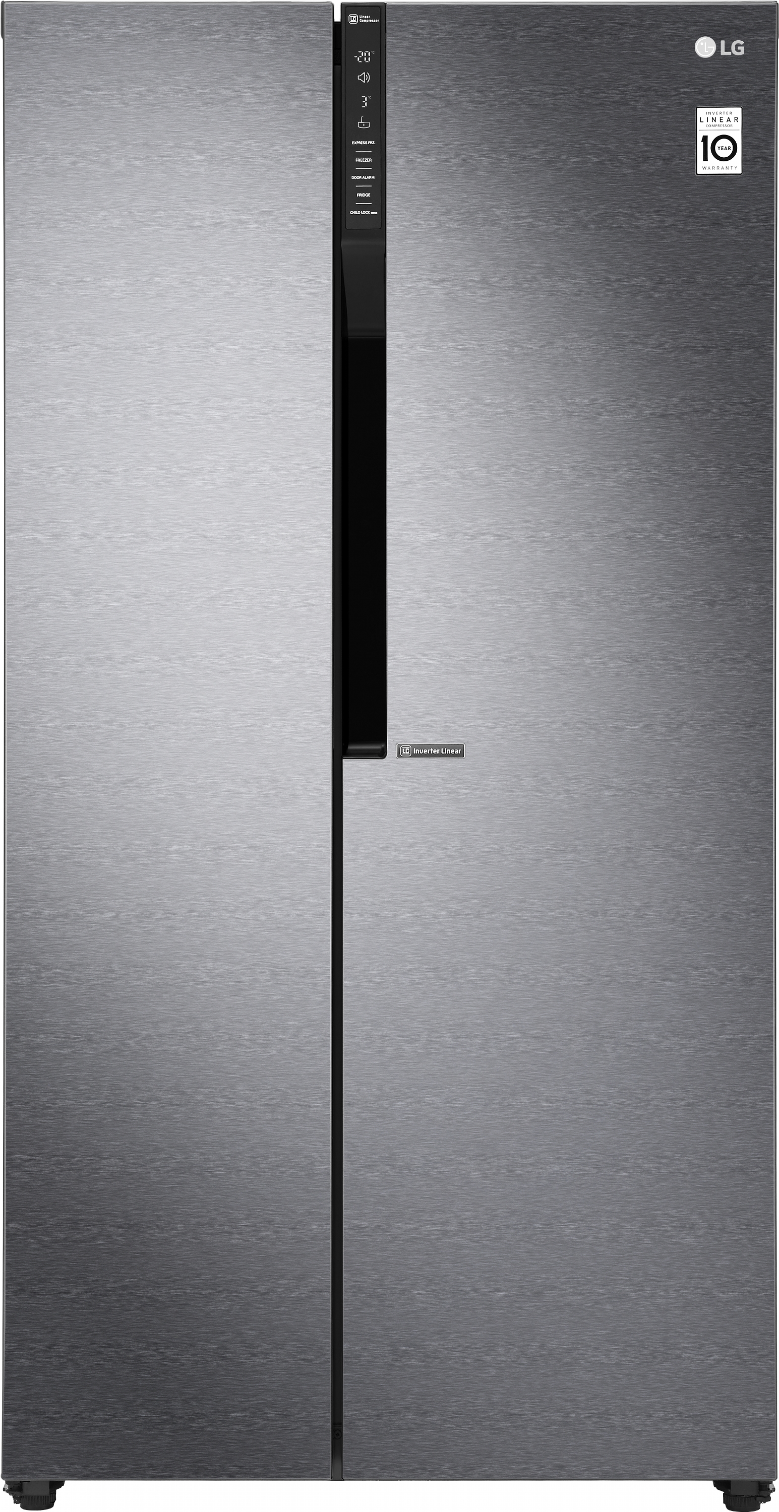Акція на Side-by-side холодильник LG GC-B247JLDV від Rozetka UA