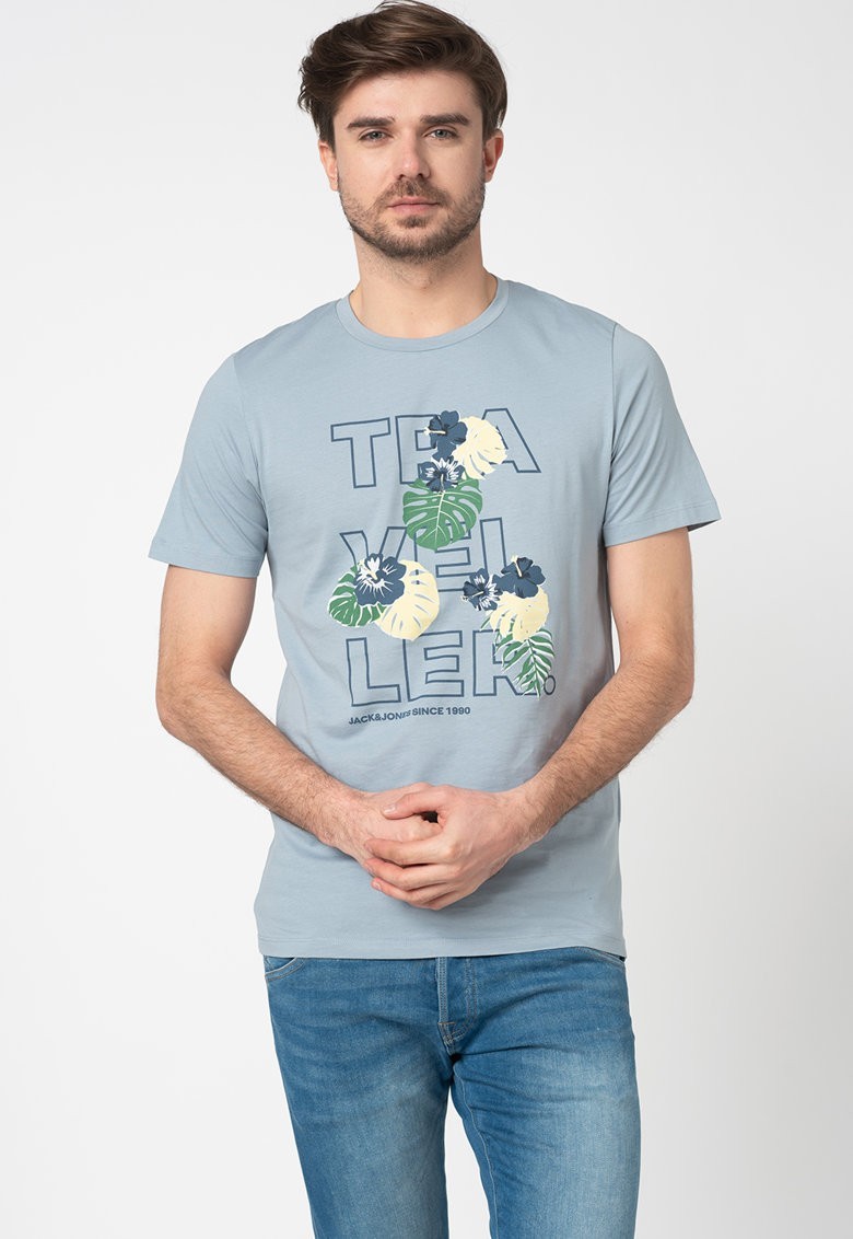 

Футболка Jack & Jones 12168403  Ashley Blue, Футболка Jack & Jones 12168403 XL Ashley Blue