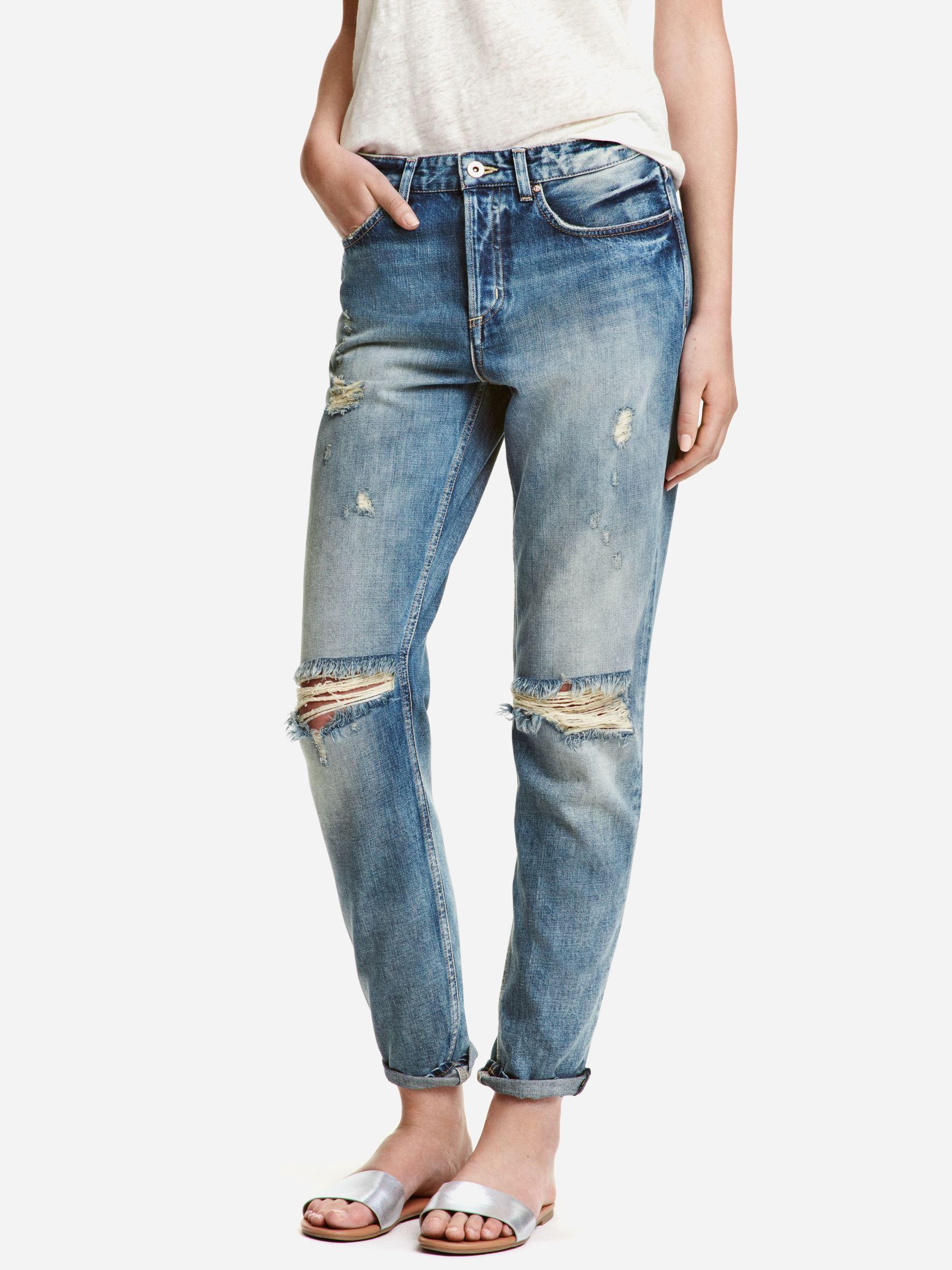 

Джинсы H&M XAZ049747UQOI 28/32 Темно-синие