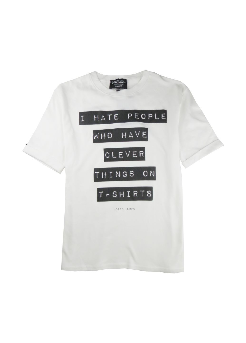 

Футболка Boohoo / черно-белый 8520123003553, Футболка Boohoo S/M черно-белый 8520123003553