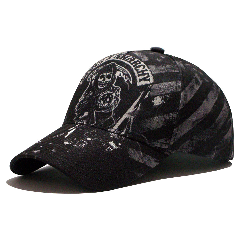 

Бейсболка AMG Sons of Anarchy "Black" М 0009