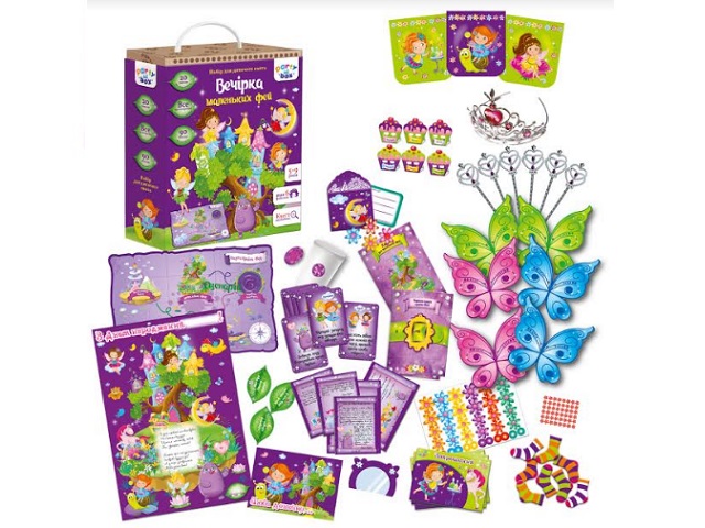 

Набор для праздника Vladi Toys Вечеринка феечек на украинском языке VT6010-04