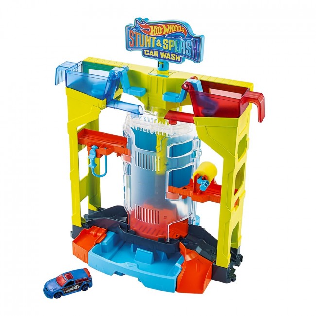 

Игровой набор Hot Wheels Смена цветов Автомойка: Взрыв цветов GRW37