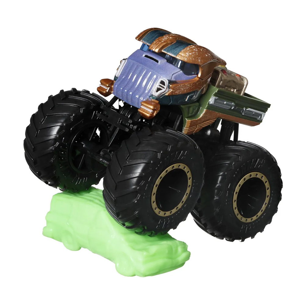 

Машинка Монстр Трак Танос Хот Вилс 1:64 Hot Wheels Monster Trucks Thanos Mattel GTH66