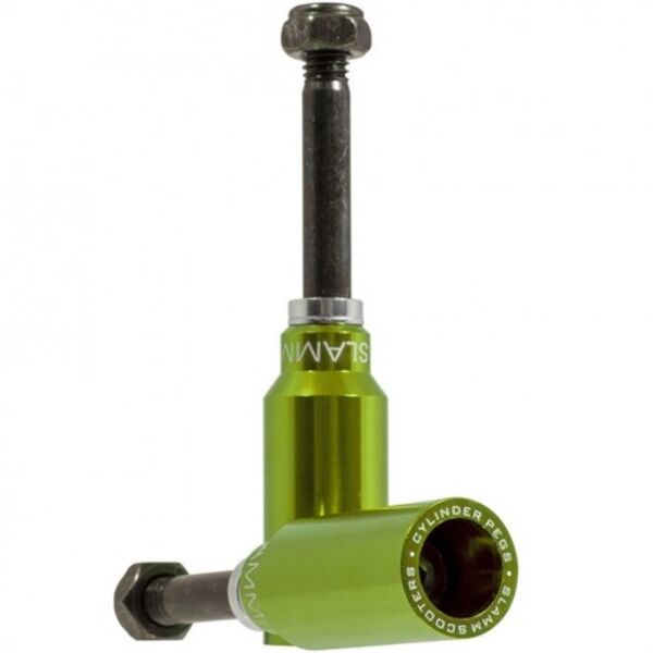 

Гринди Slamm пеги Cylinder Pegs green