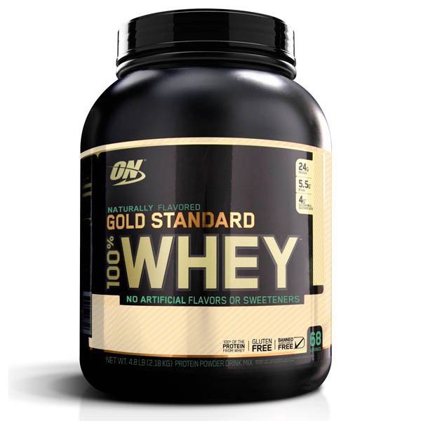 

Протеин Optimum Naturally Flavored Gold Standard 100% Whey, 2.17 кг Клубника (677622)