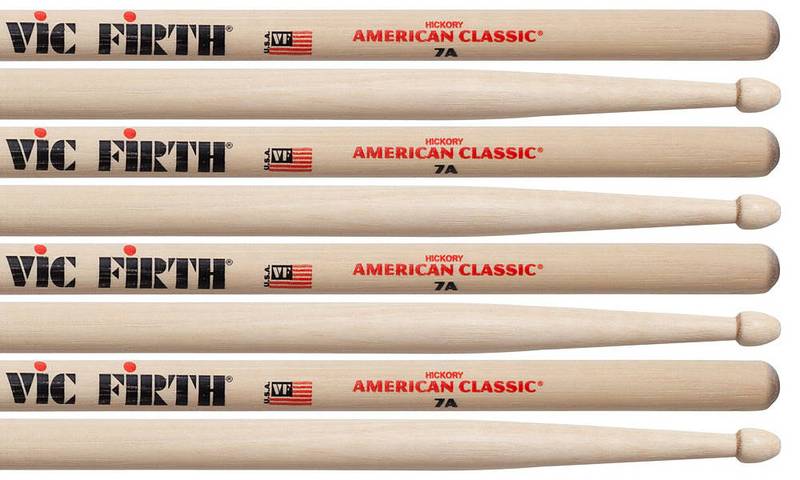 

Барабанные палочки VIC FIRTH P7A.3-7A.1 7A AMERICAN CLASSIC 224306