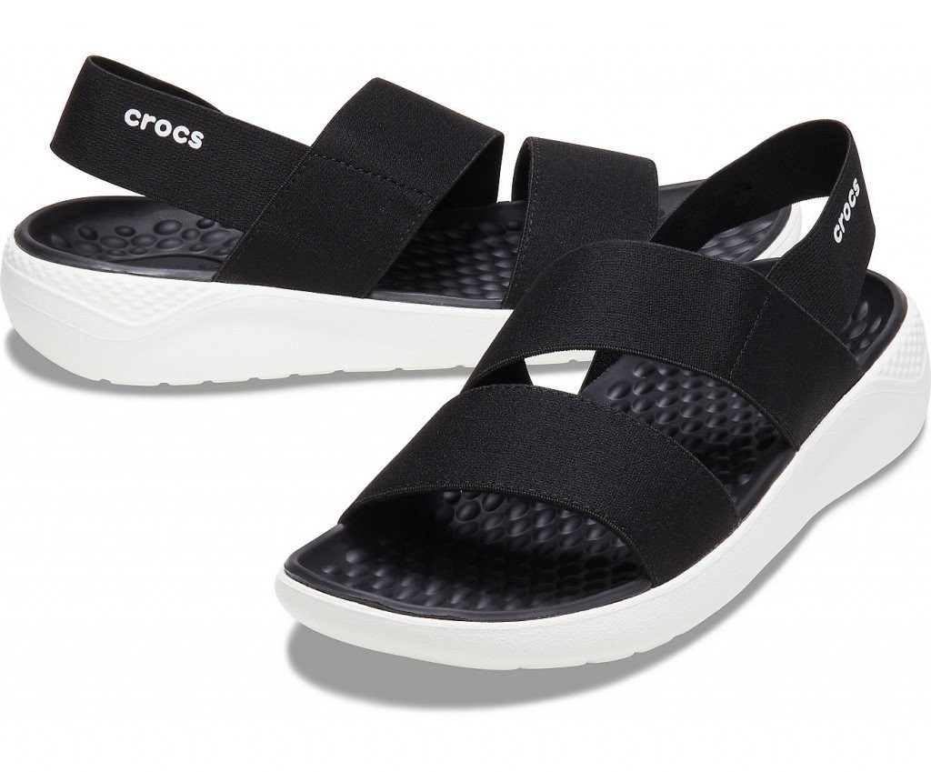 

Сандалии Crocs LiteRide Stretch, W7, черные, 37-38