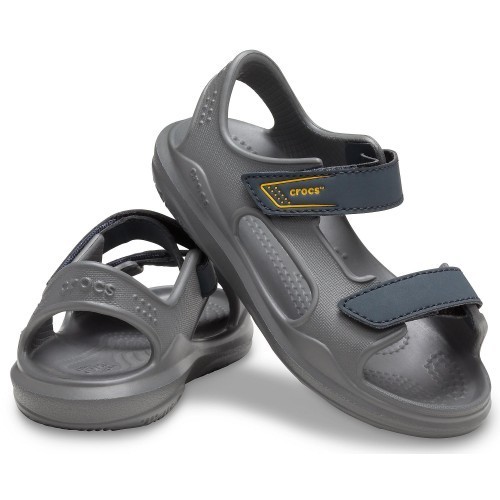 

Сандалии Crocs Swiftwater Expedition, J1, евро 32-33, серые