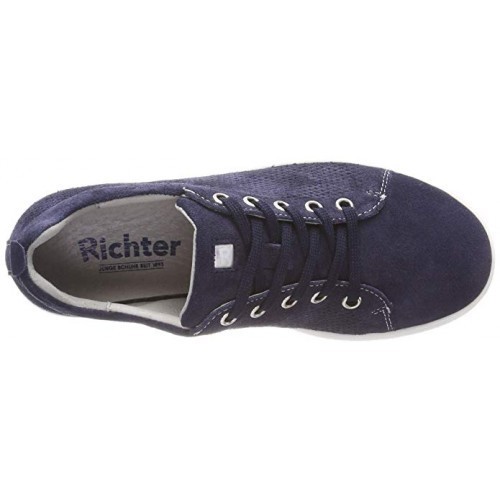 

Замшевые кеды Richter, стелька 24 см, синие, 38