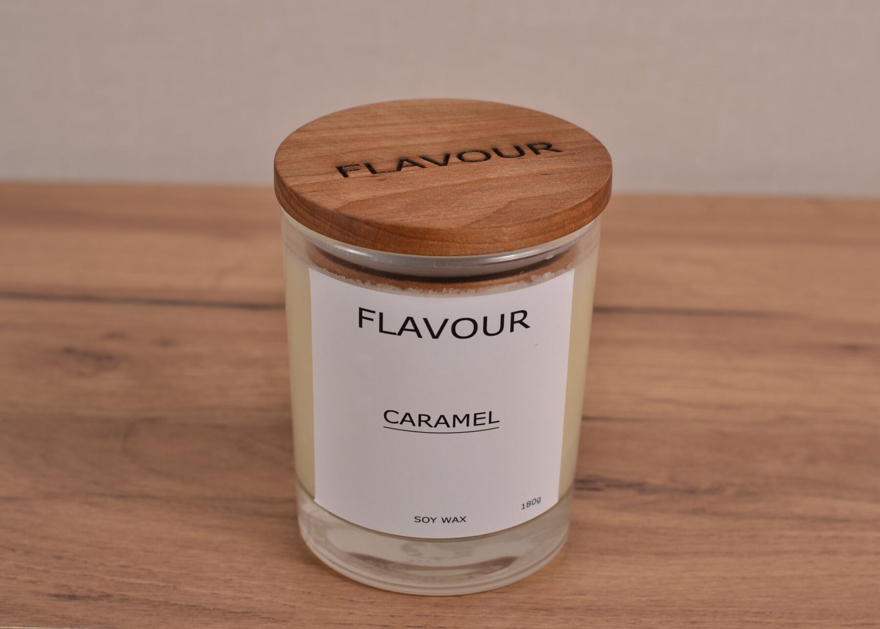

Ароматическая соевая свеча в стекле CARAMEL 180г