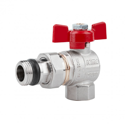 

Кран шаровой Icma №362 FAR. ROSSA 1/2" угловой (87362AD11)