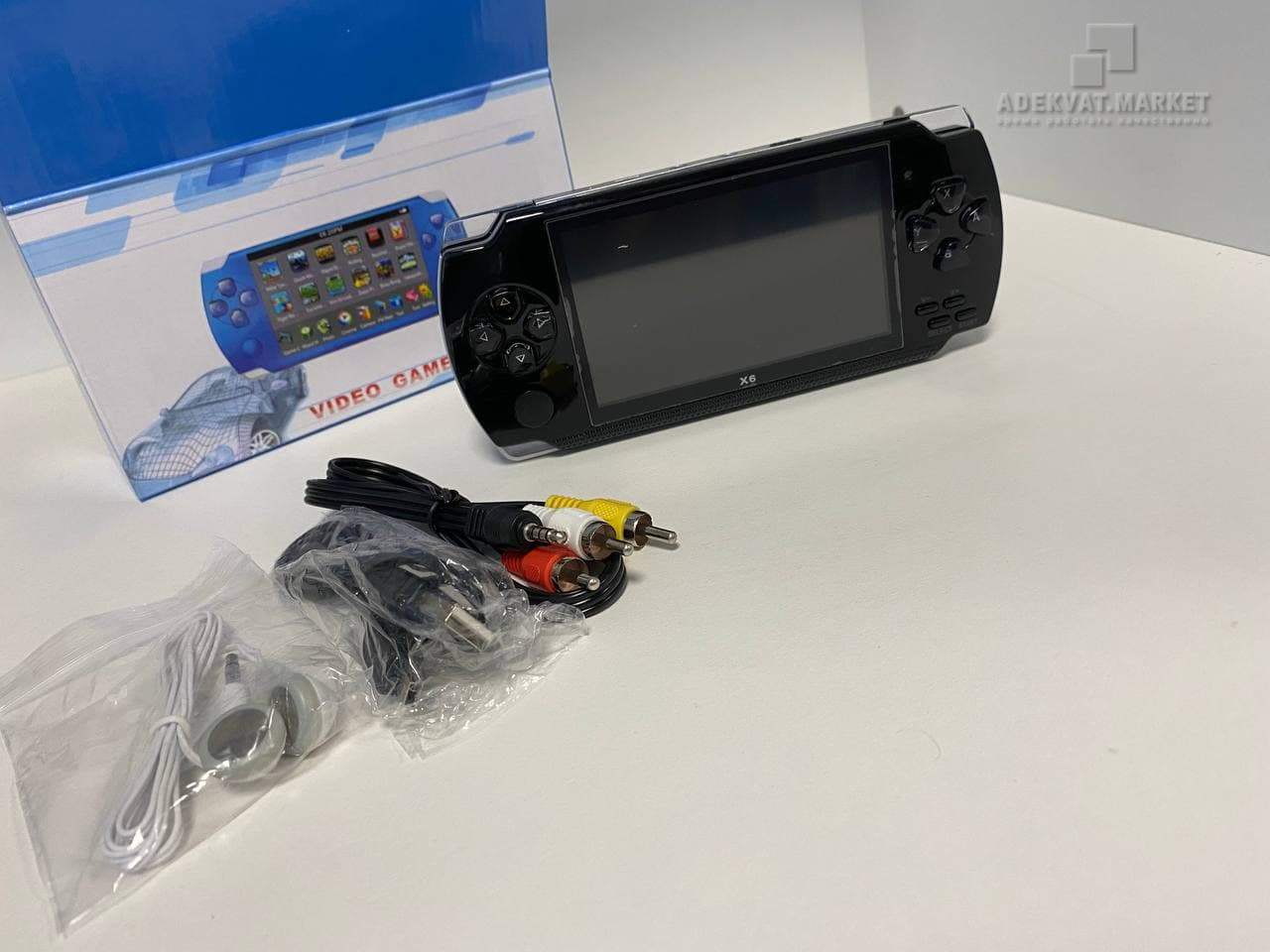 Портативная игровая приставка консоль Psp Х6 экран 4,2″ можно подключить к  телевизору – фото, отзывы, характеристики в интернет-магазине ROZETKA от  продавца: ADEKVAT.MARKET | Купить в Украине: Киеве, Харькове, Днепре,  Одессе, Запорожье, Львове