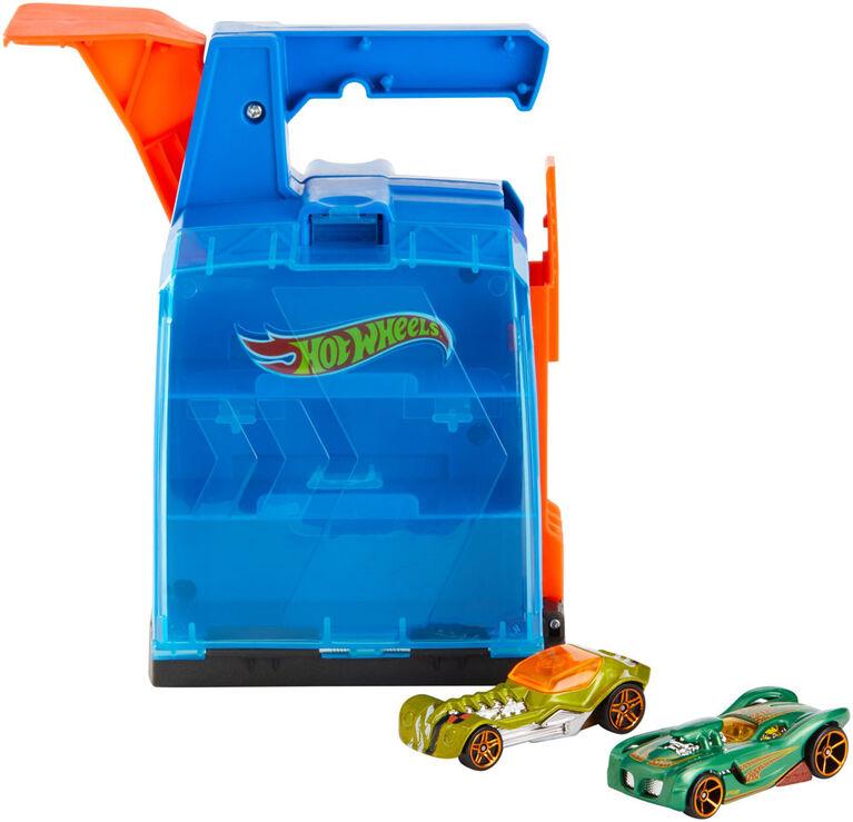 

Трек Кейс Hot Wheels Launch Case Пусковий гараж і 2 машинки (B07H1SS87D)