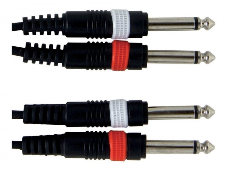 

Коммутационный кабель 2xJack 6,3 - 2xJack 6,3 6м Alpha Audio Basic 190.180