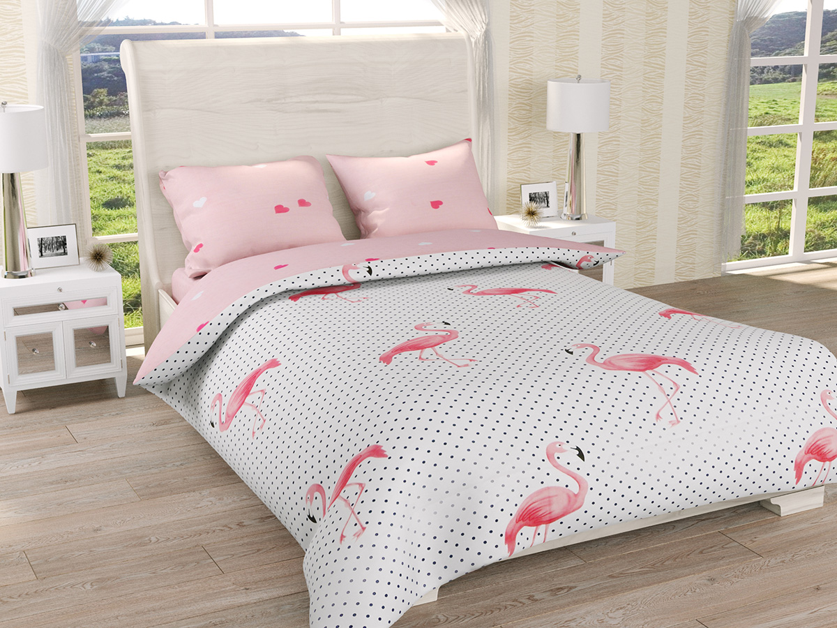 

Постельное белье Ранфорс Органик Р 564Д Leleka-Textile полуторный цветной (1751/5460)