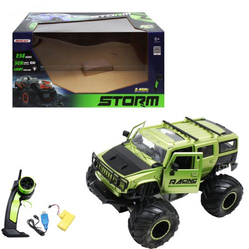 

Джип зеленый "Storm"