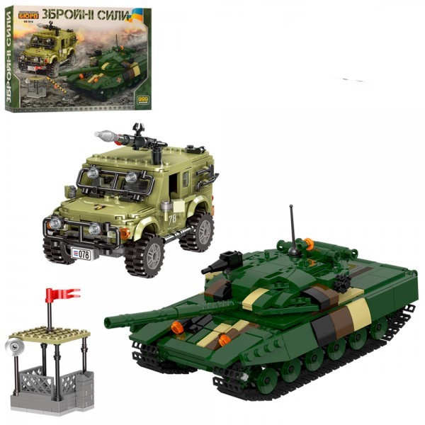 

Конструктор Limo Toy Военная техника KB-016 999 деталей