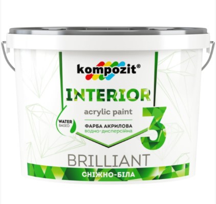 

Краска интерьерная Kompozit INTERIOR 3 4,2кг