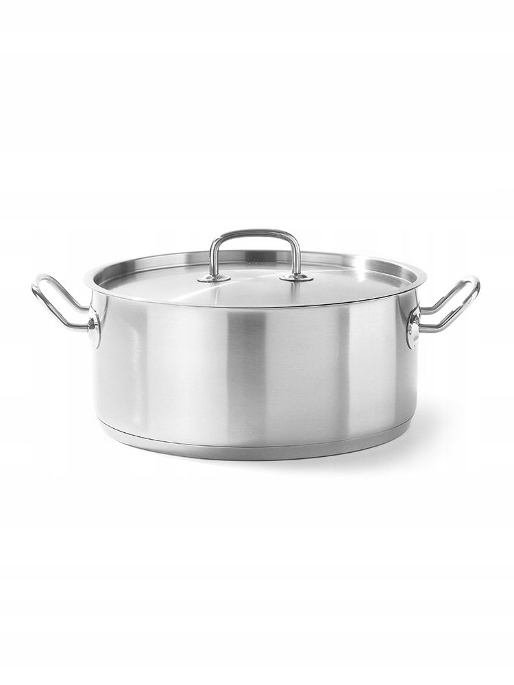 

Кастрюля низкая с крышкой Hendi Kitchen Line, 7,40 л 836033