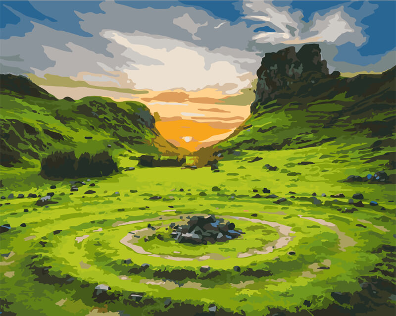 

Картина по номерам ArtCraft "Долина Фей. Шотландия" 40x50 см (10511-AC)