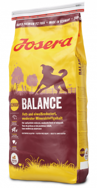 

Сухой корм Josera Balanсe для пожилых и малоактивных собак 15 кг