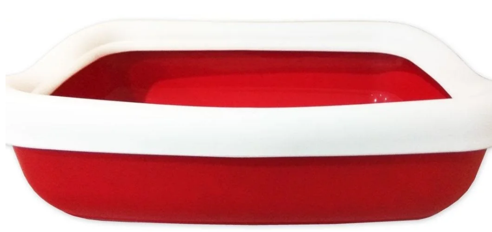 

Туалет-лоток для кошек MPS BETA с рамкой 43x31x12 см Red (8022967023481)