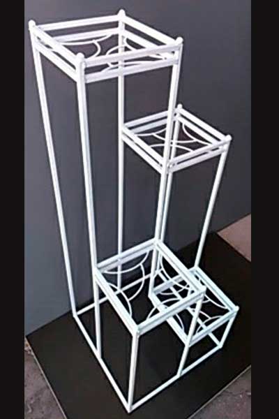 

Подставка для цветов FlowerStand Квадро 80 белая