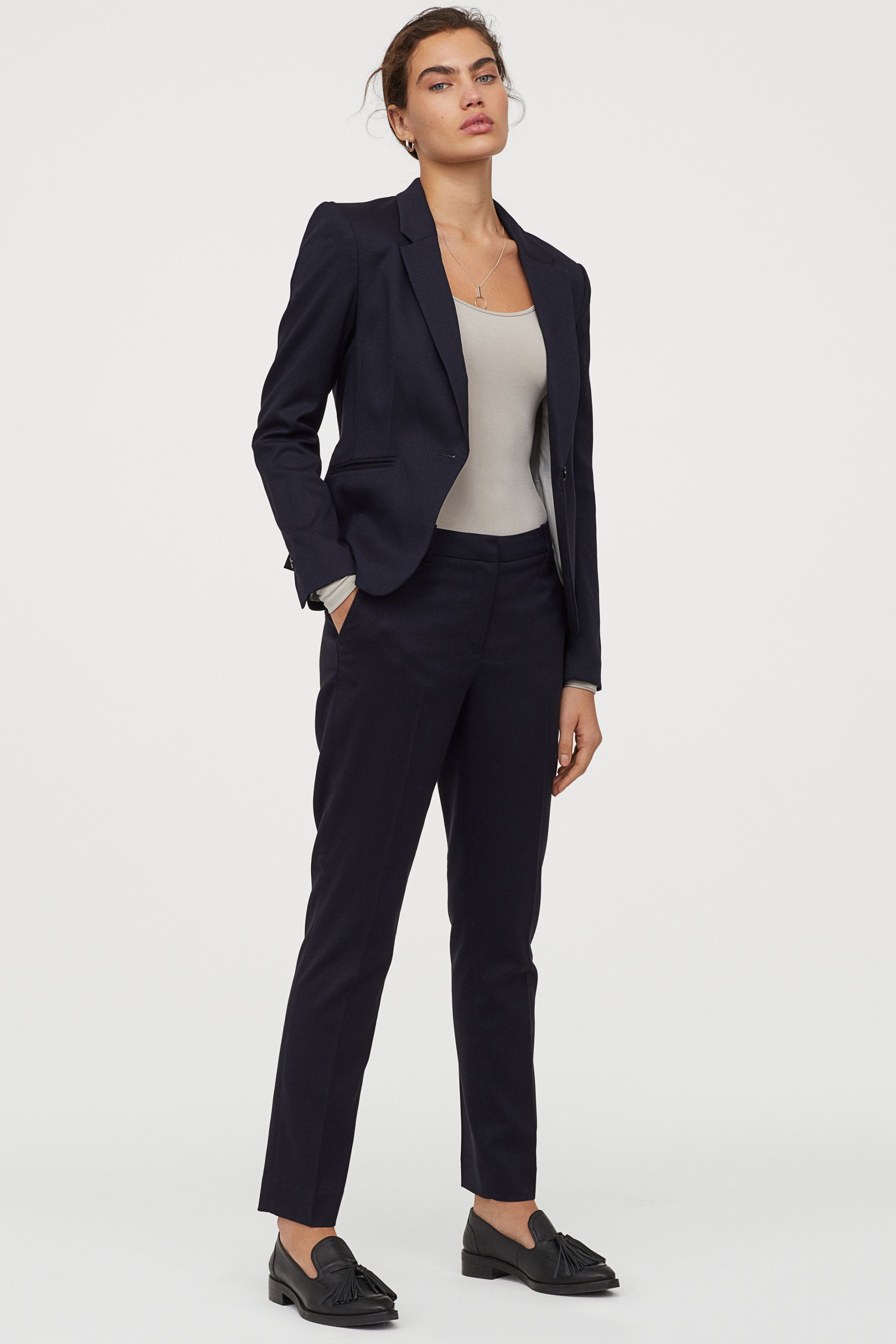 

Брюки H&M  темно синий 5685979, Брюки H&M 44 темно синий 5685979
