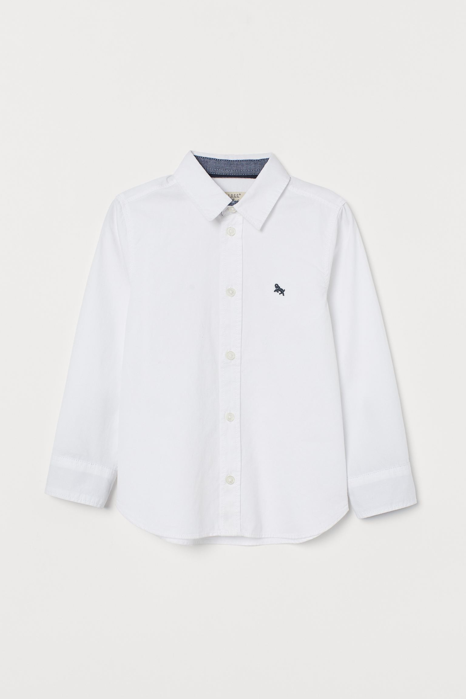 

Рубашка H&M 128см белый 1712813060