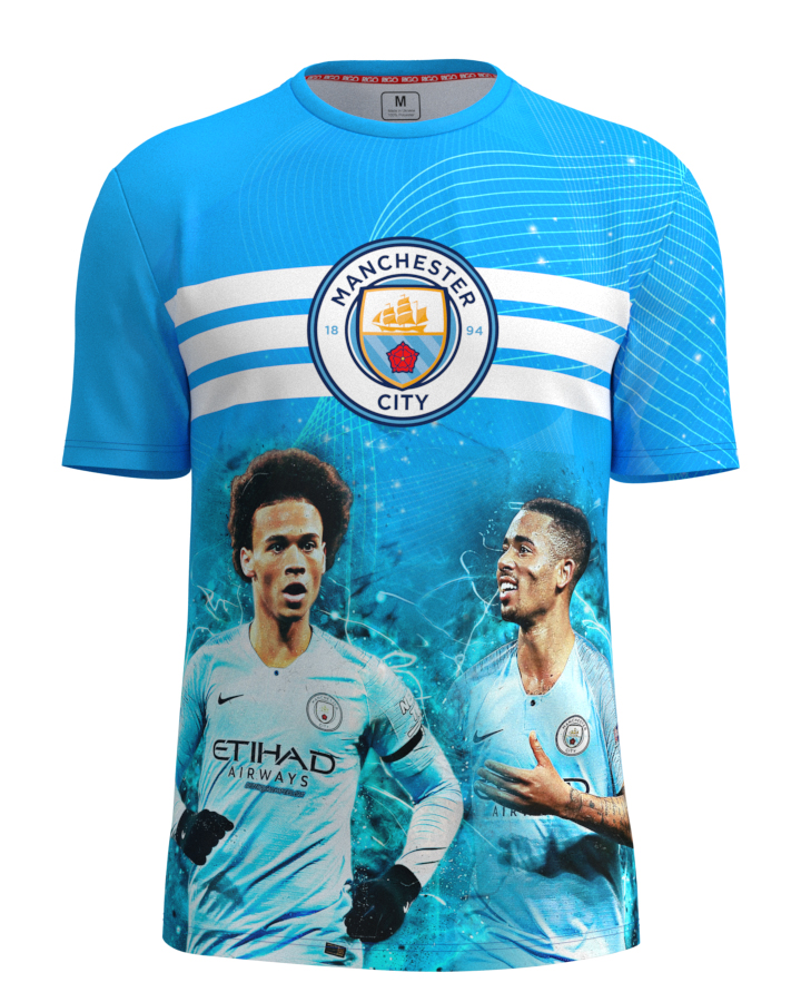

Футболка детская футбольная RIGO SPORTS FASHION MAN CITY Бирюзовый 128 см (SF.MANCITY1.M.01)
